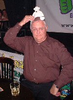 Paddy meets Ian Smith (Harold Bishop)at Meet the Neighbours Night, Melbourne