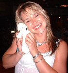 Paddy meets Carla Bonner (Stephanie Scully)  at Meet the Neighbours Night, Sydney