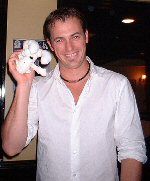 Paddy meets Blair McDonough (Stuart Parker)at Meet the Neighbours Night, Melbourne